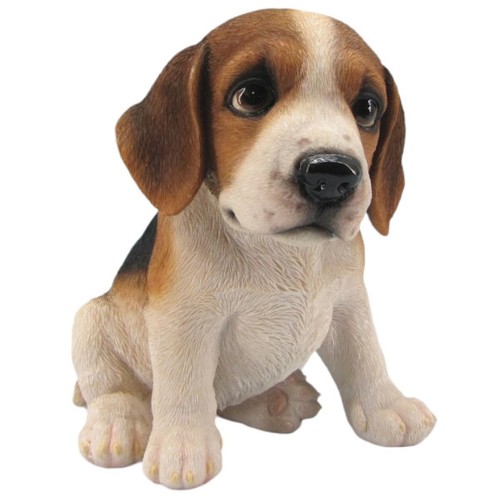 Dekofigur beagle sitzend - beagle, x