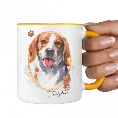 Beagle tasse signature - signature, dogs