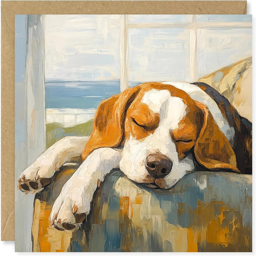 Geburtstagskarte beagle vom - geburtstagskarte,