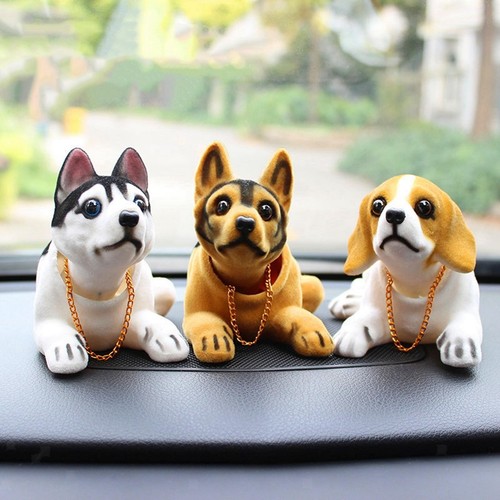 Wackelkopf hundefigur mit - wackelkopf-hundefigur,