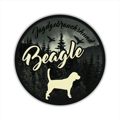 Jgh auto aufkleber beagle - auto,
