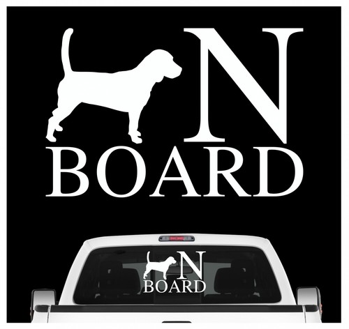 Beagle board auto aufkleber - auto,