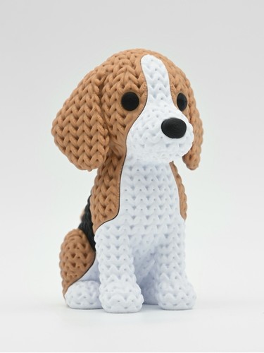 Gedruckter beagle - gedruckter,