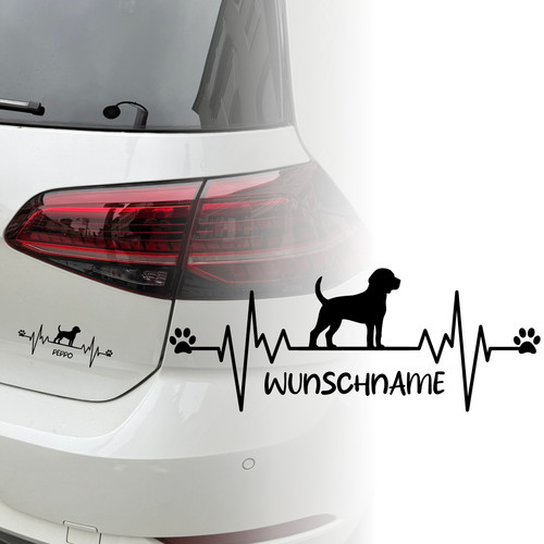 Auto aufkleber beagle - auto, |