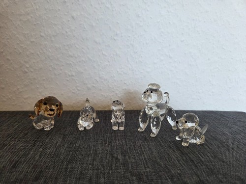 Swarovski figuren hunde - swarovski,