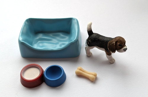 Schleich zubehör hund welpe - hund,