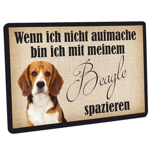 Fussmatte wenn ich - wenn,