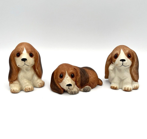 Vintage hunde trio beagle - trio,